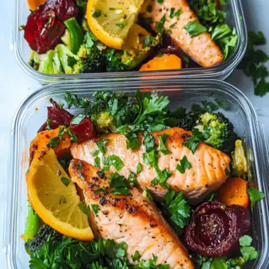 Savory Salmon Meal Prep with Veggies for Healthy Eating 9 Salmon Meal Prep With Veggies