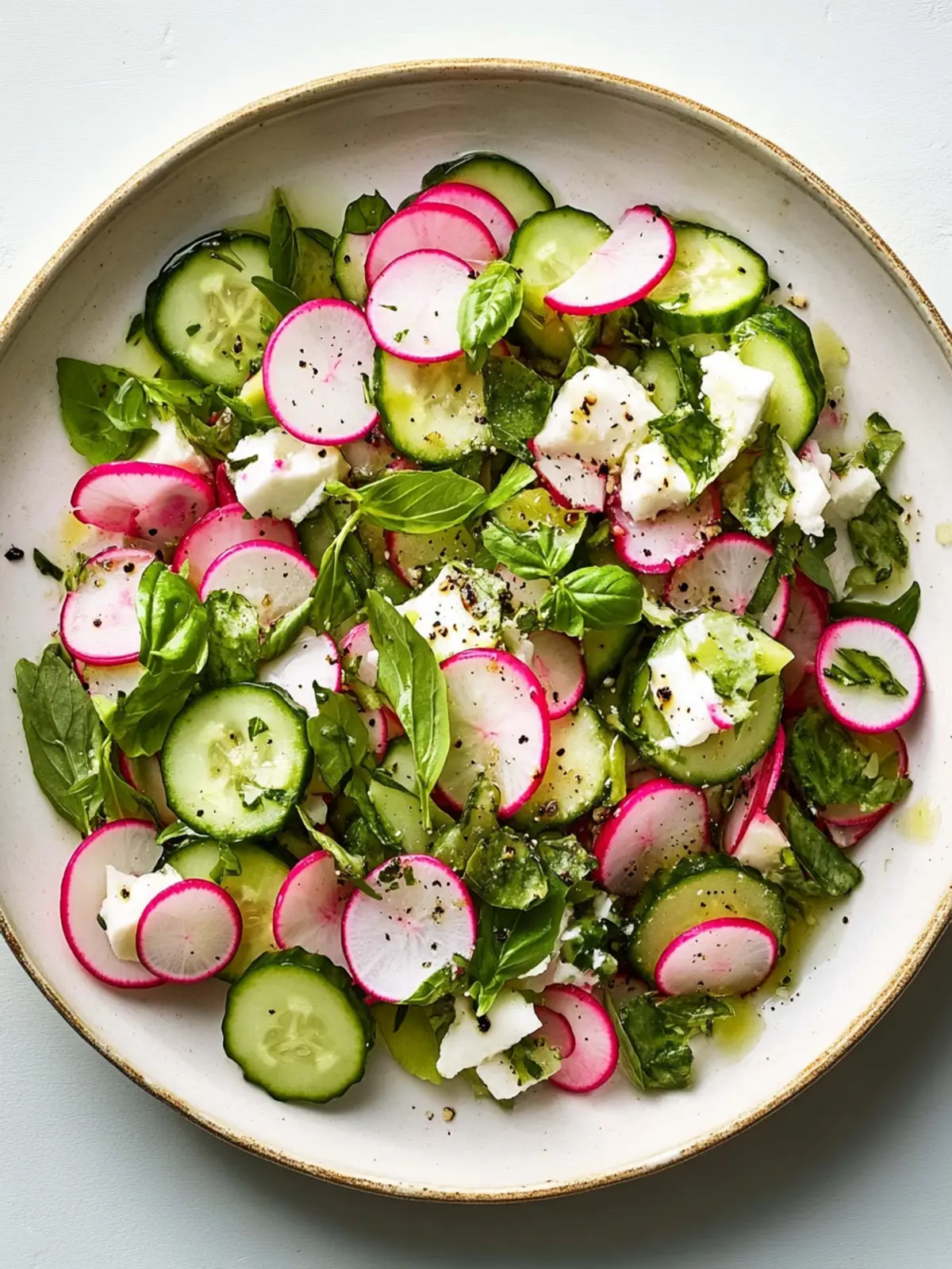 Crisp Cucumber Radish Salad to Revitalize Your Dinner Table 4 Cucumber Radish Salad