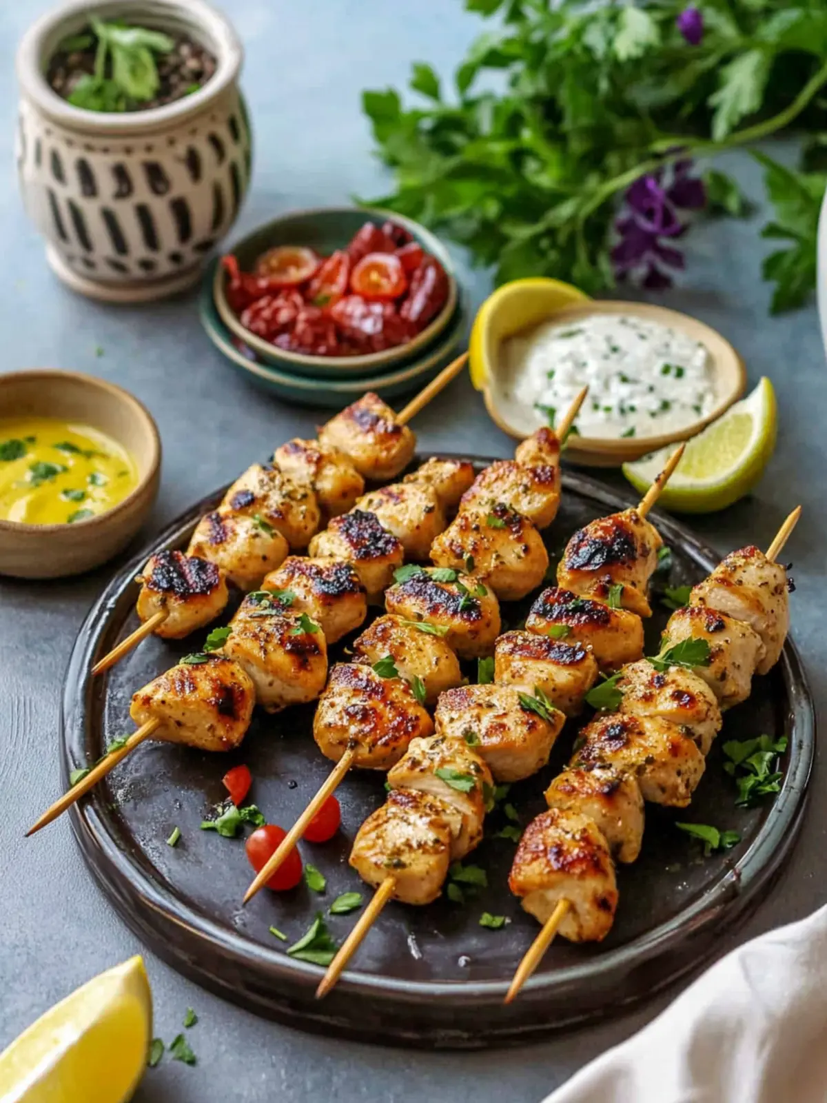 Juicy Baked Chicken Skewers with Bold Marinade Magic 2 Juicy Baked Chicken Skewers