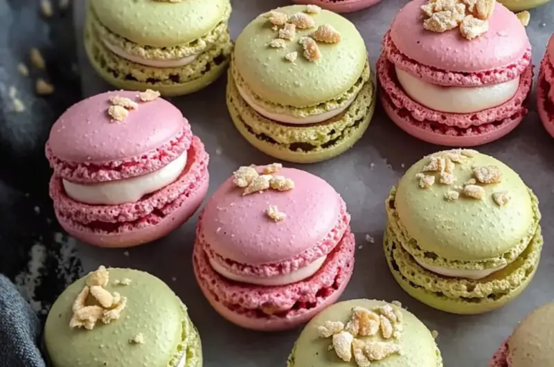 Ras Malai & Barfi Macarons