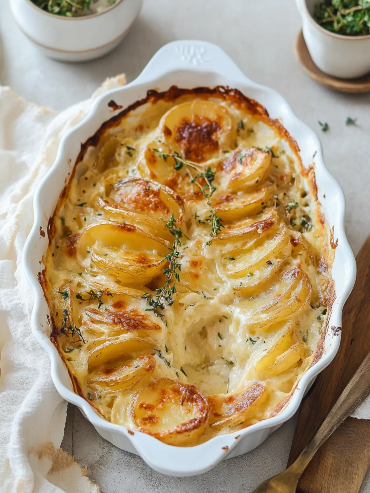 Creamy Scalloped Potatoes with Crispy Edges to Impress Everyone 3 Creamy Scalloped Potatoes