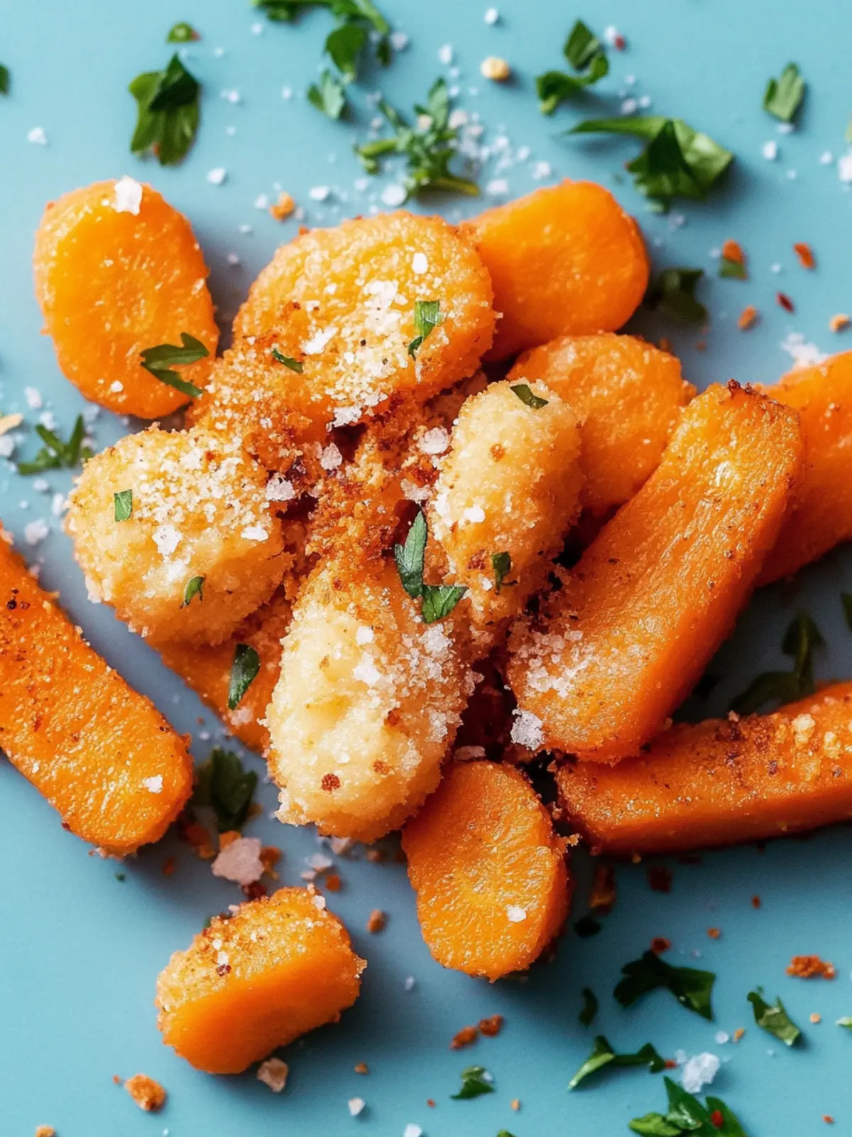Crispy Smashed Carrots: Your New Favorite Veggie Side Dish 4 Smashed Carrots