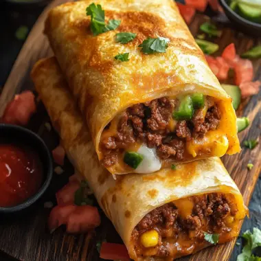 Delicious Beef and Cheese Chimichangas You Can Freeze Today 9 Beef and Cheese Chimichangas