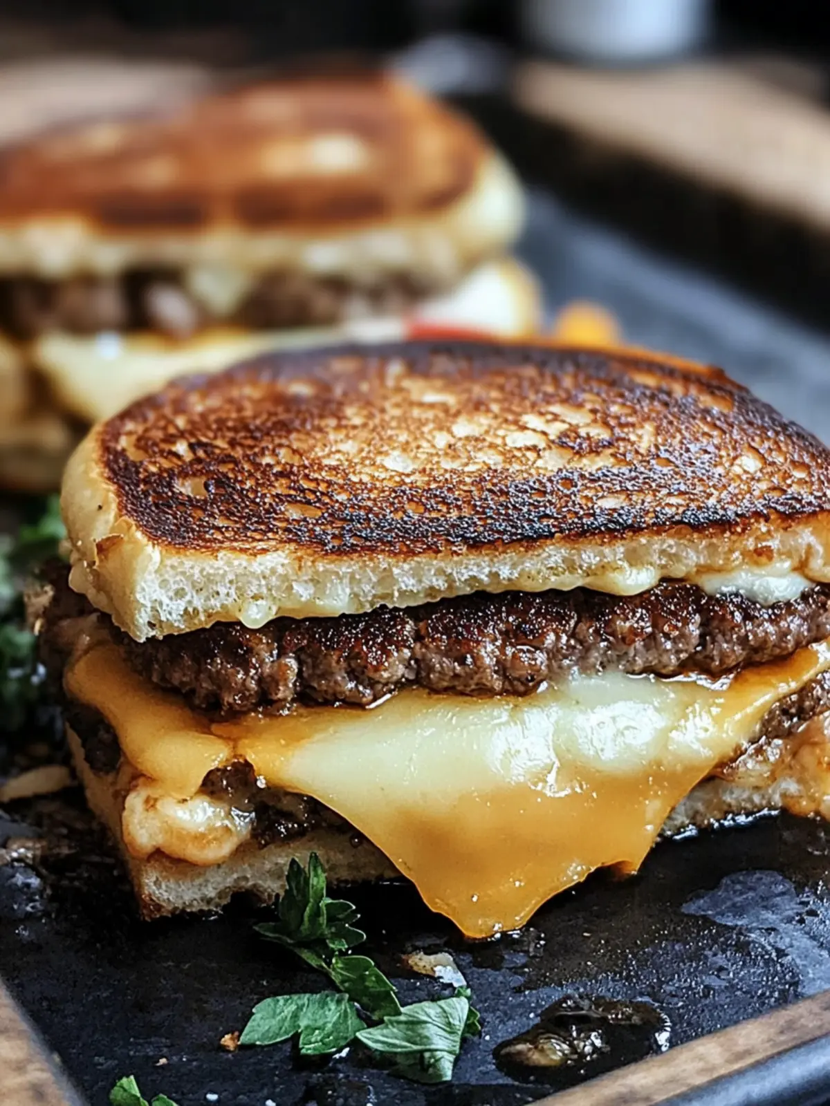 Irresistible Patty Melts: A Cozy Twist on Classic Comfort 2 Patty Melts