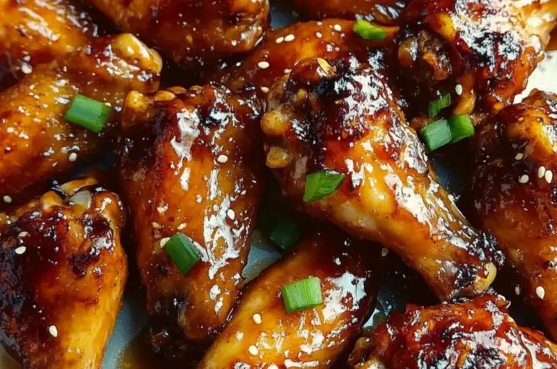 Sticky Pineapple-Teriyaki Chicken Wings