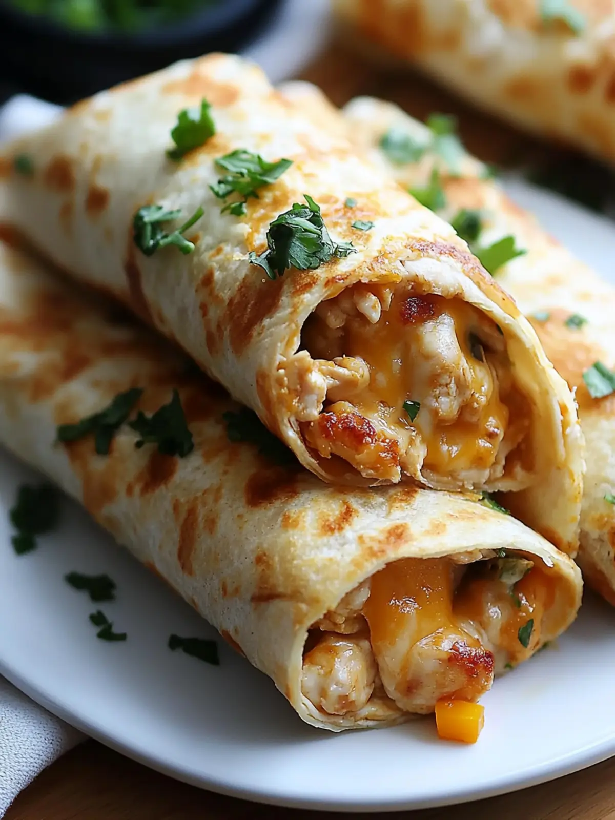 Ooey-Gooey Cheesy Garlic Chicken Wraps You’ll Crave Daily 5 Ooey-Gooey Cheesy Garlic Chicken Wraps