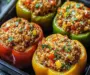 Cajun-Style Stuffed Bell Peppers Bursting with Flavor