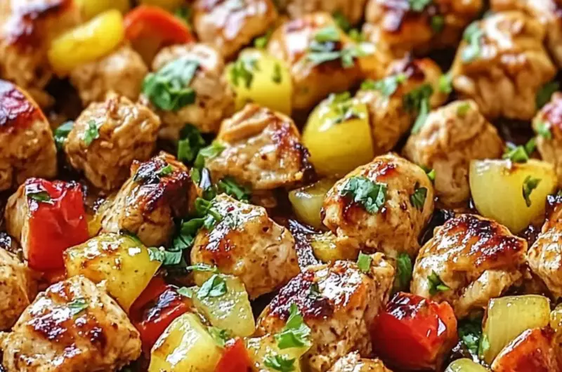 Hawaiian Chicken Sheet Pan