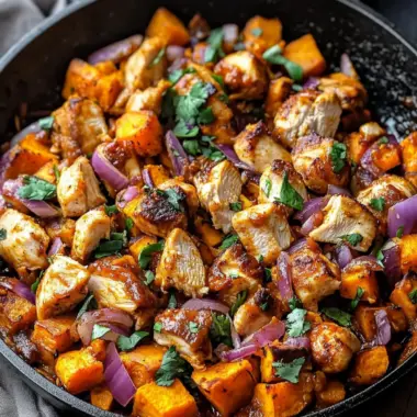 BBQ Chicken Sweet Potato Skillet: Easy Comfort in a Pan 10 BBQ Chicken Sweet Potato Skillet