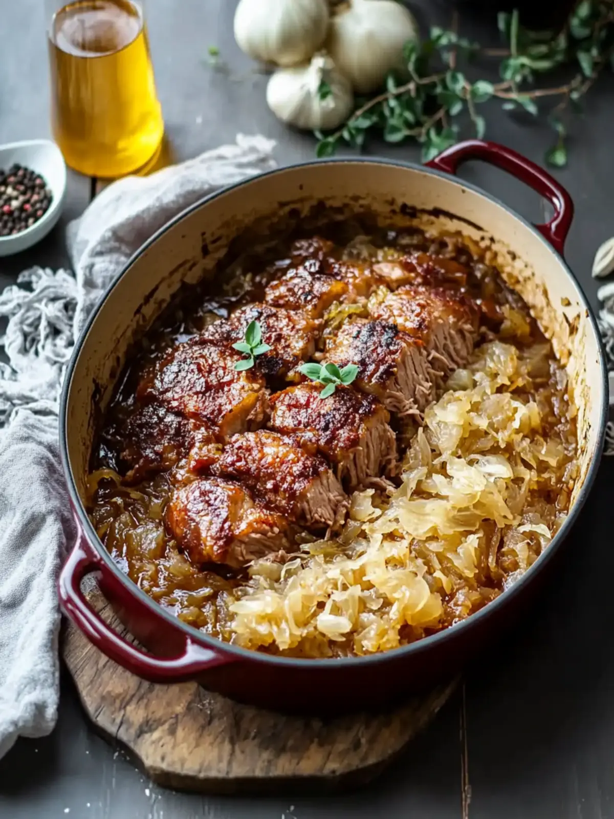 Braised Pork and Sauerkraut: A Comfort Food Classic 5 Braised Pork and Sauerkraut