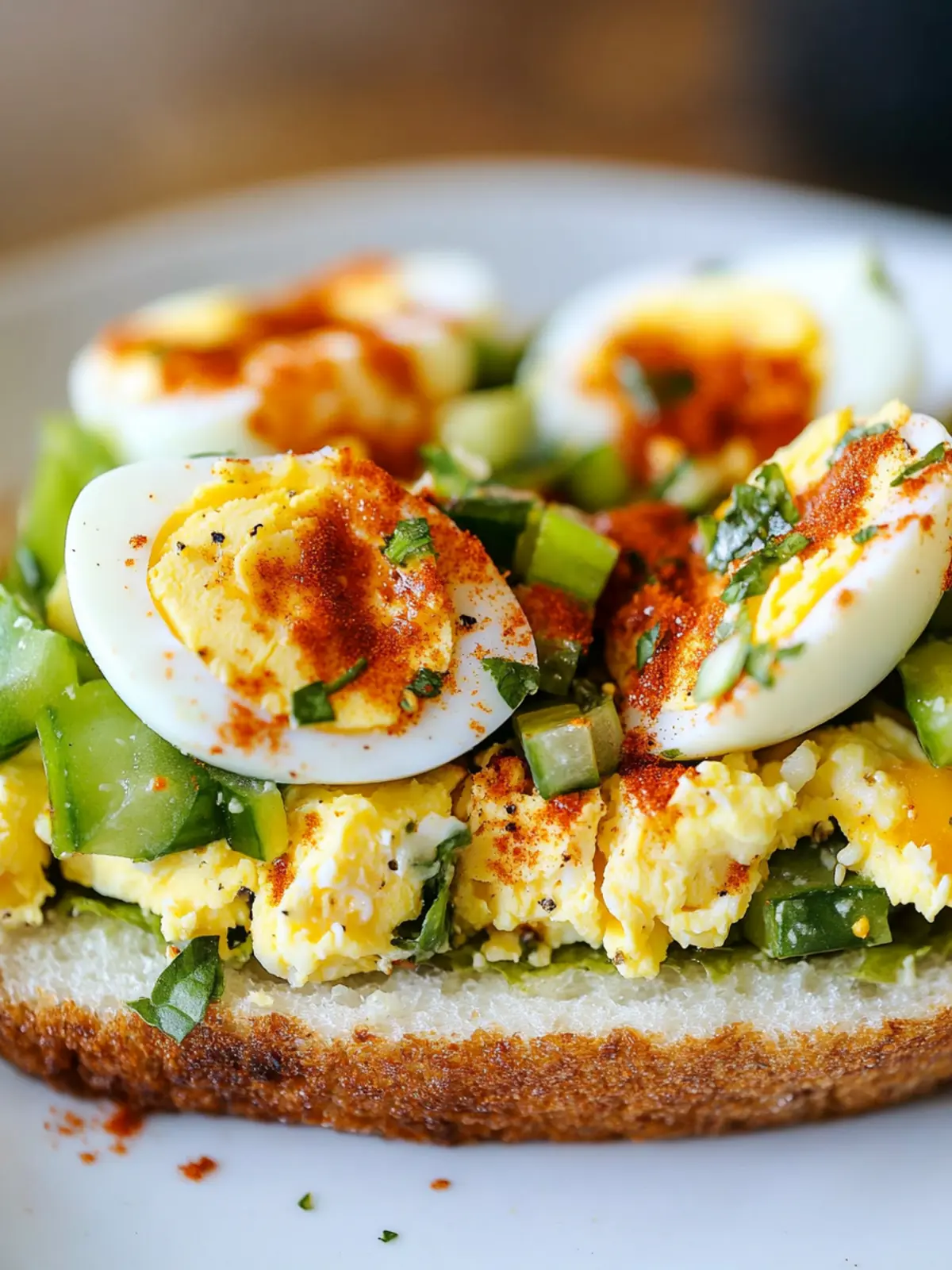 Crispy Egg Salad: A Zesty Twist on Classic Comfort Food 3 Crispy Egg Salad