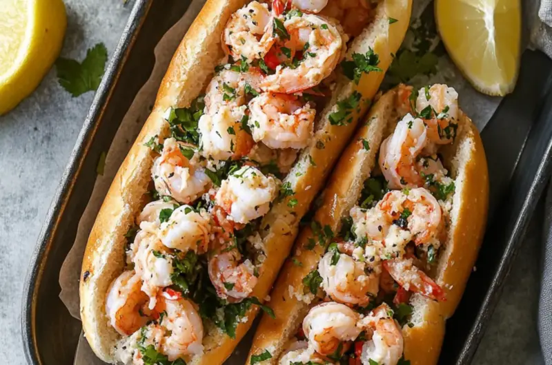 East Coast Shrimp Rolls