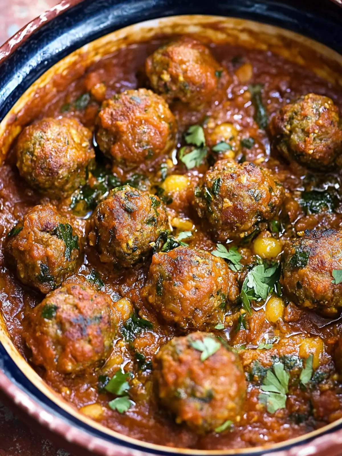 Savory Moroccan Meatballs Tagine to Delight Your Taste Buds 2 Moroccan Meatballs (Meatball Tagine)