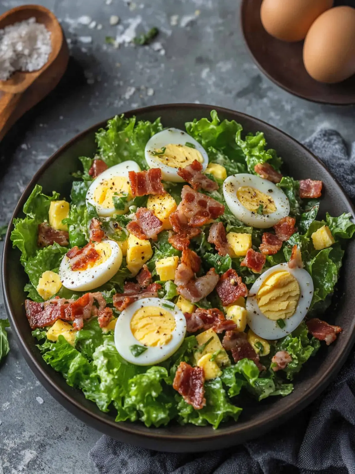 Bacon and Egg Salad: Your New Favorite Comfort Meal 3 Bacon and Egg Salad