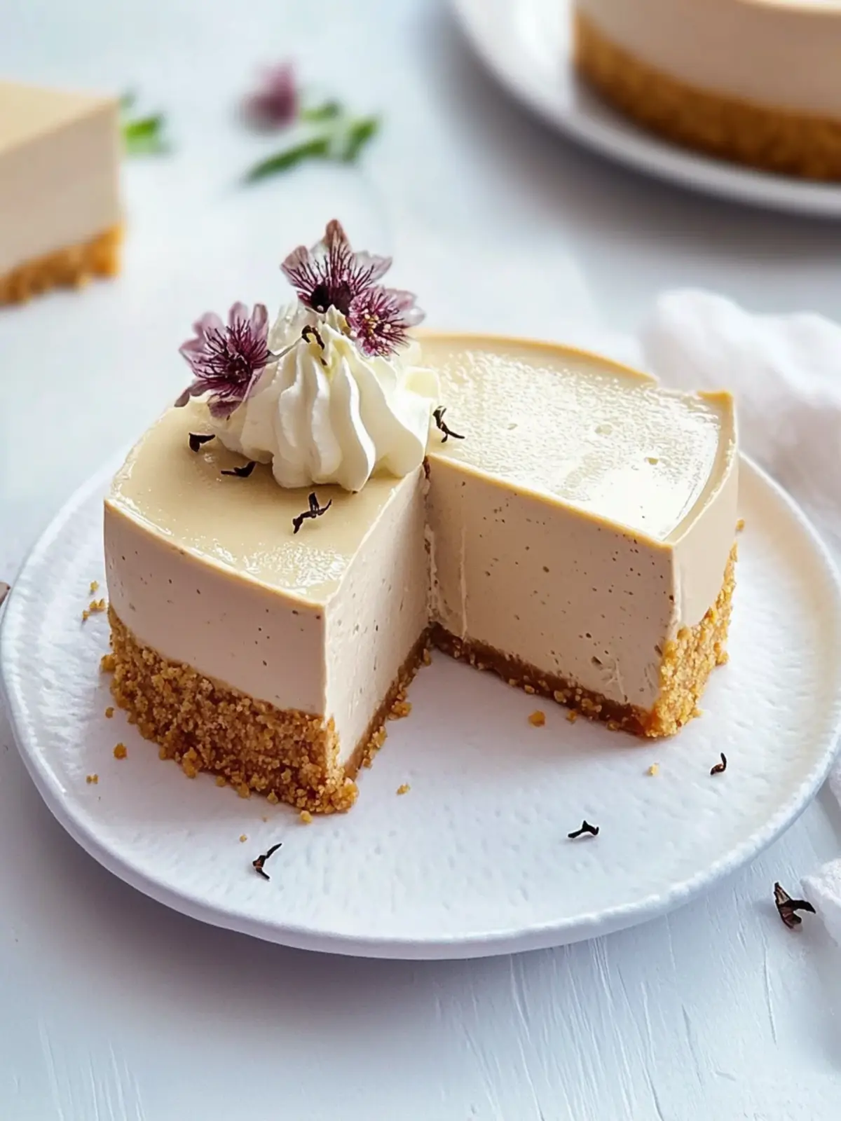 Irresistible Earl Grey Mousse Cheesecake for Effortless Elegance 4 Earl Grey Mousse Cheesecake