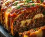 Mouthwatering Stuffed Italian Meatloaf for Cozy Family Dinners