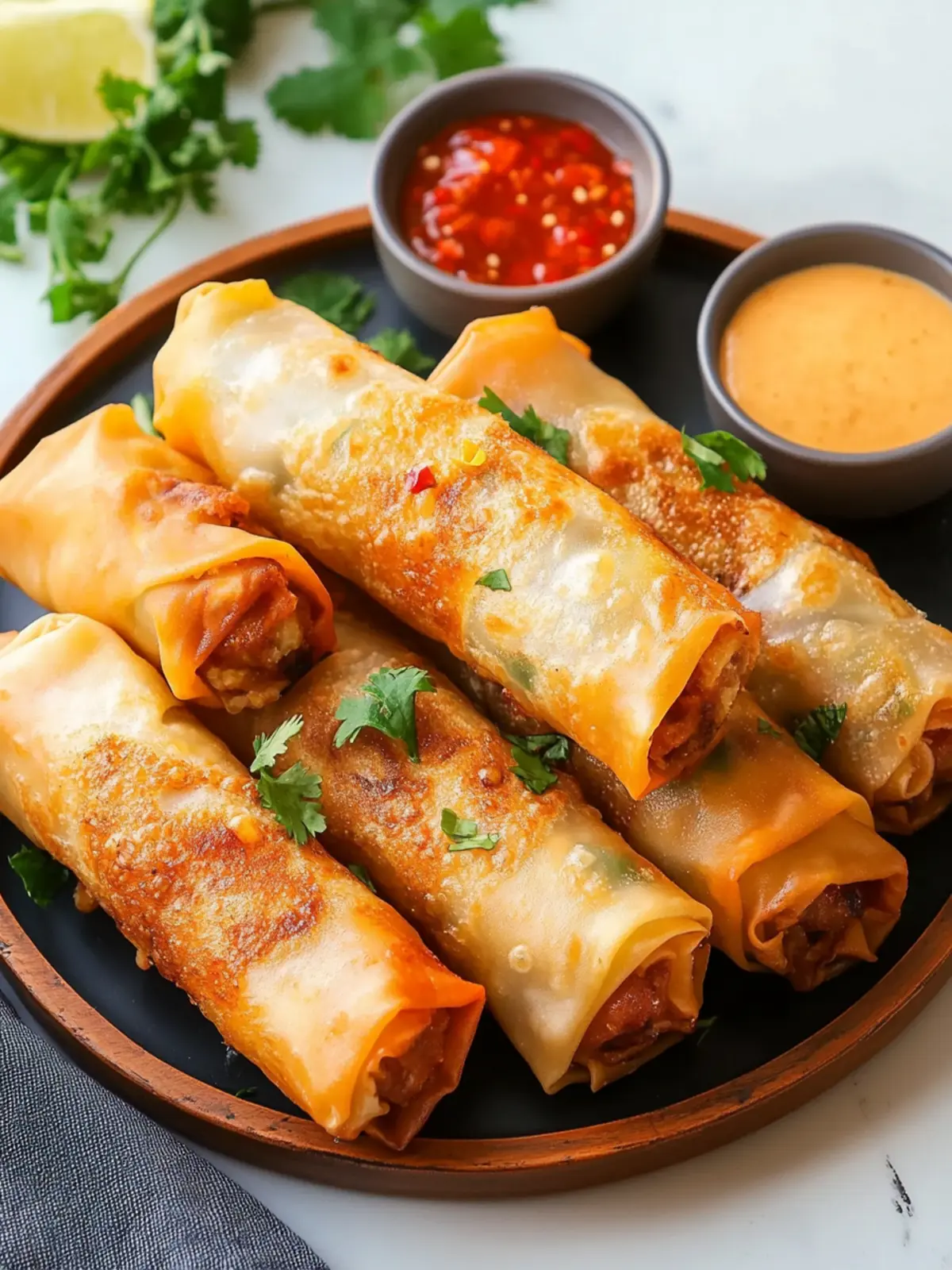 Delicious Msakhan Egg Rolls: Quick Comfort Food Delight 3 Msakhan Egg Rolls