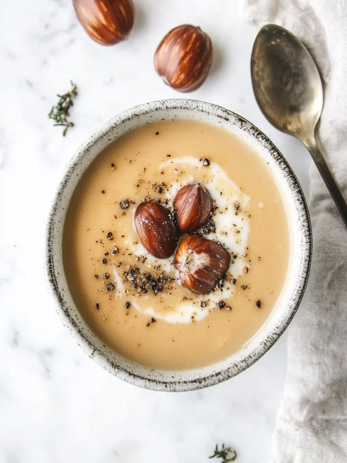 Creamy French Chestnut Soup for Cozy Winter Nights 2 French Chestnut Soup