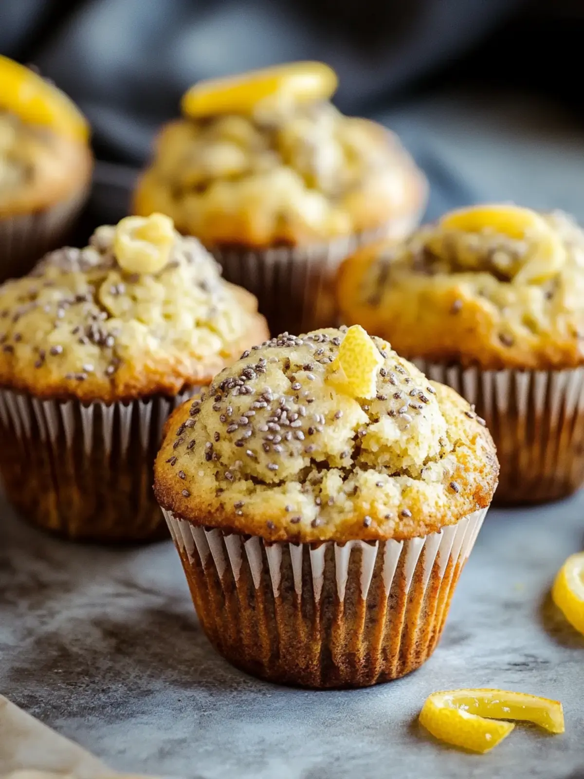 Deliciously Soft Lemon Chia Seed Muffins You’ll Love 3 Lemon Chia Seed Muffins