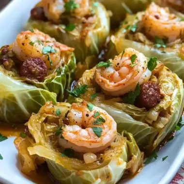 Keto Cajun Shrimp & Sausage Stuffed Cabbage for Bold Flavors 10 Keto Cajun Shrimp & Sausage Stuffed Cabbage