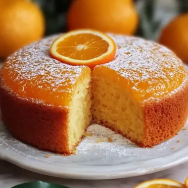 Sicilian Whole Orange Cake – Savor Every Zesty Bite! 10 Sicilian Whole Orange Cake