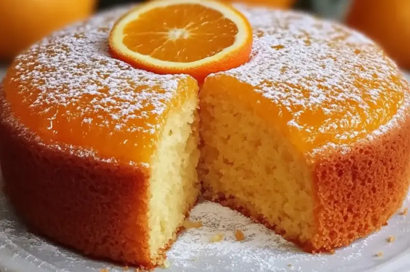 Sicilian Whole Orange Cake