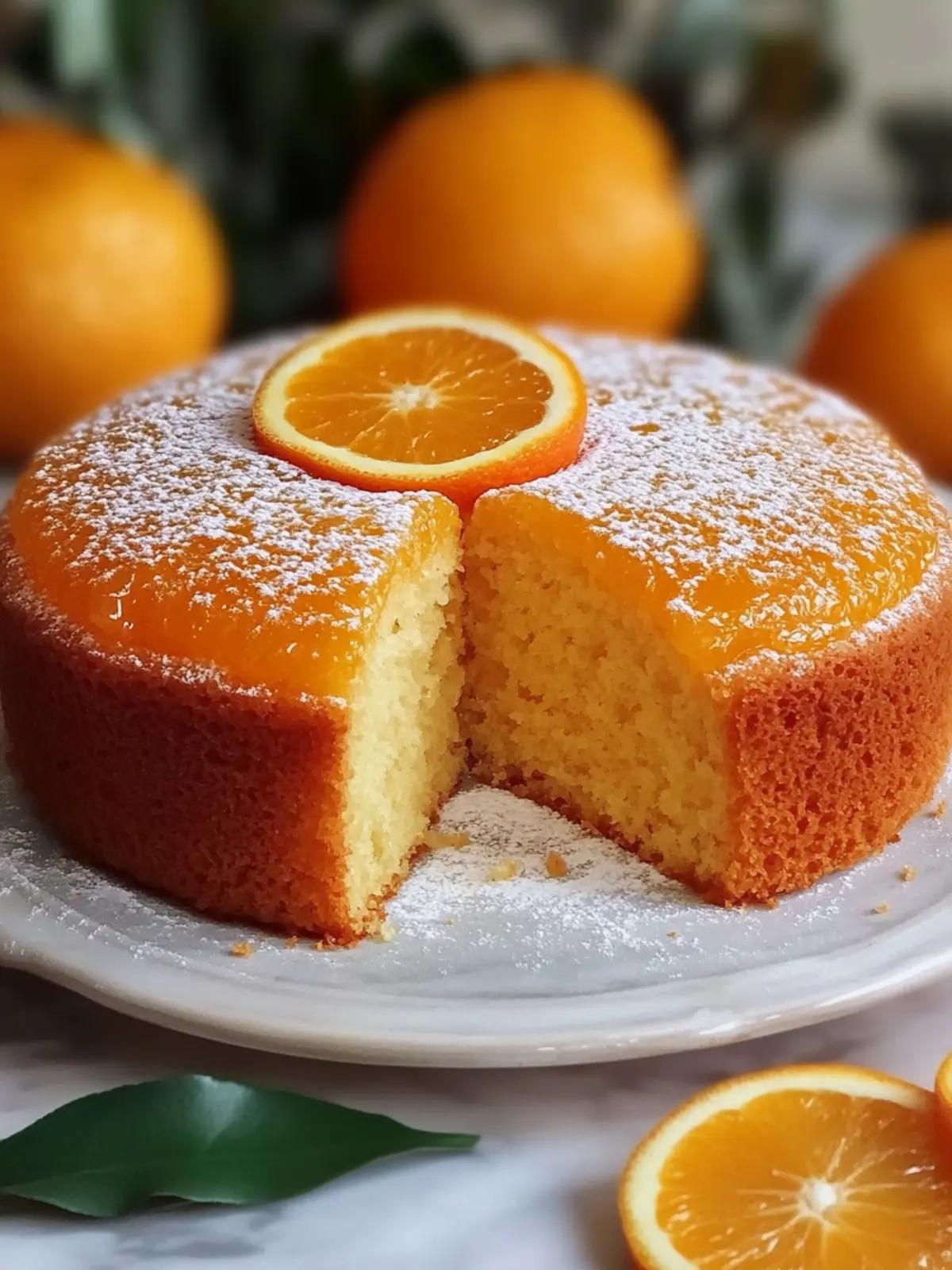 Sicilian Whole Orange Cake – Savor Every Zesty Bite! 5 Sicilian Whole Orange Cake
