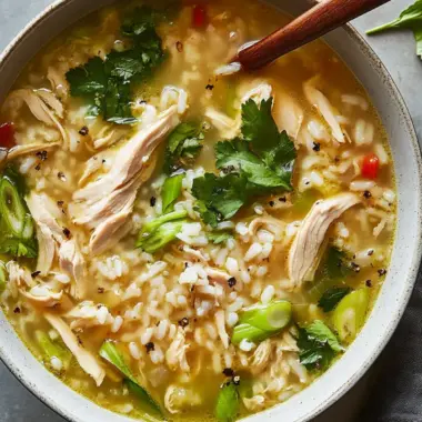 Cozy Up with Ginger Chicken and Rice Soup Delight 9 Ginger Chicken and Rice Soup