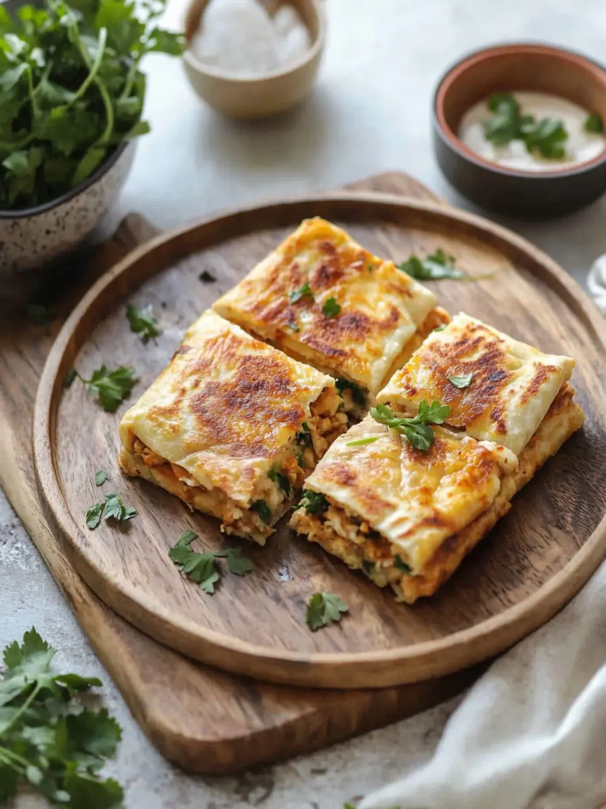 Delicious Chicken Murtabak: Perfect for Quick Weeknight Meals 4 Chicken Murtabak