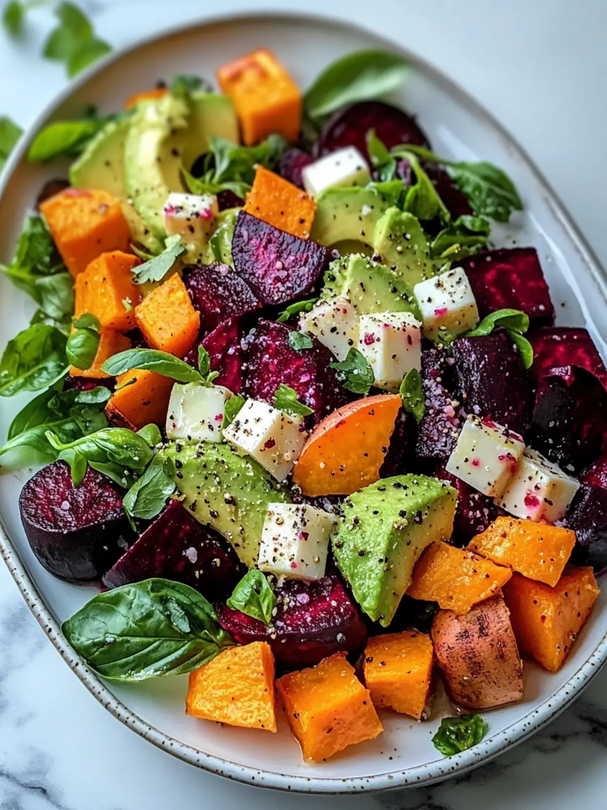 Roasted Beet, Sweet Potato & Avocado Salad for Vibrant Health 5 Roasted Beet, Sweet Potato & Avocado Salad