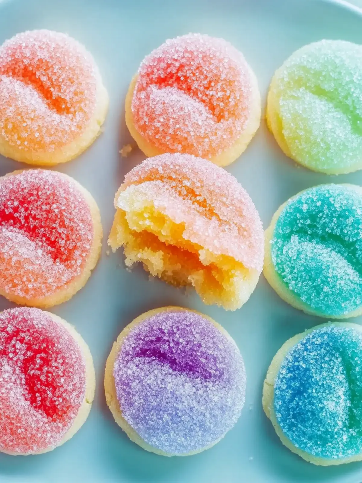 Jello Sugar Cookies: Colorful, Chewy Delights to Brighten Your Day 2 Jello Sugar Cookies