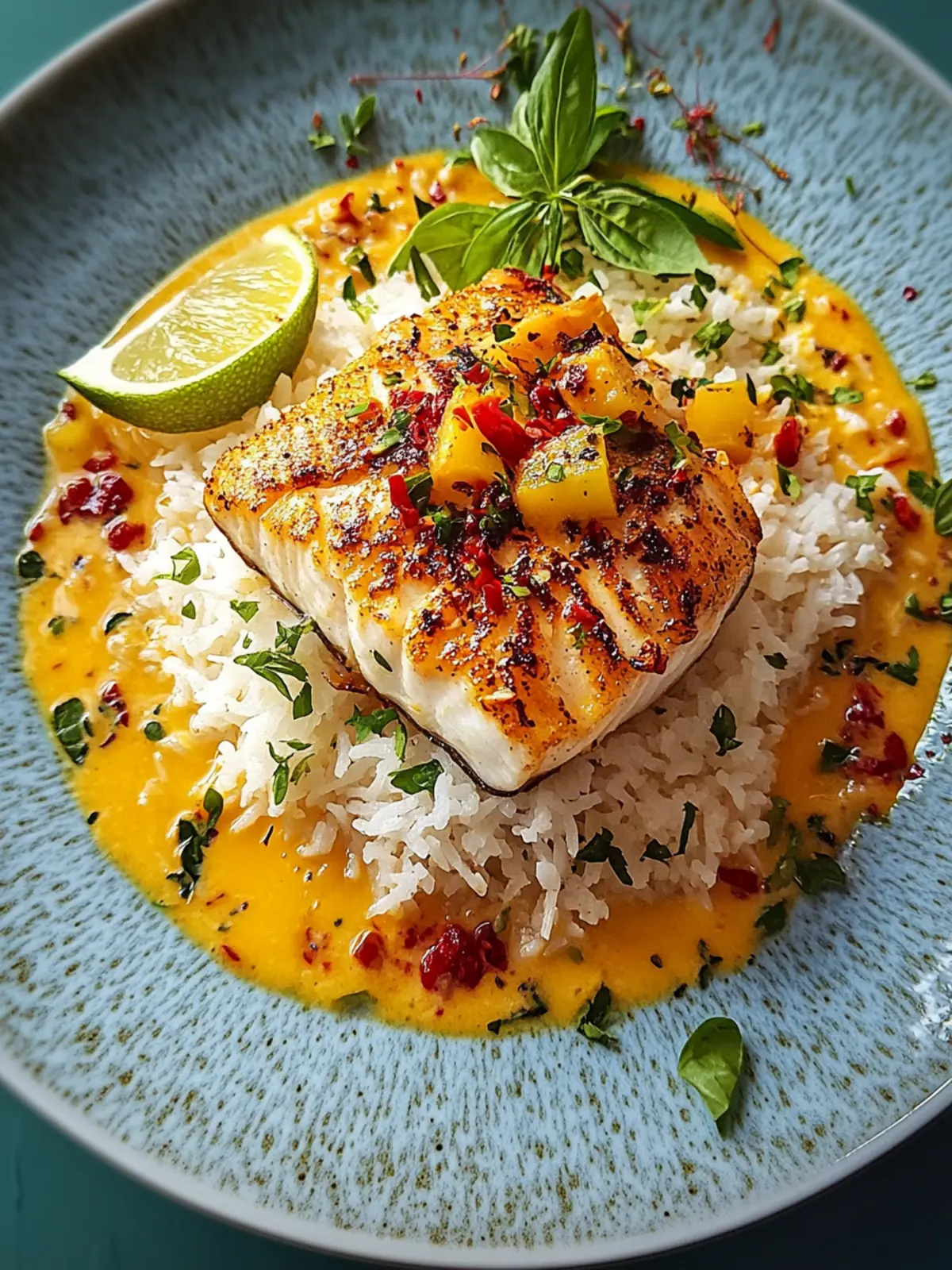 Tropical Grouper with Spicy Coconut: Elevate Your Dinner Game 4 Tropical Grouper with Spicy Coconut