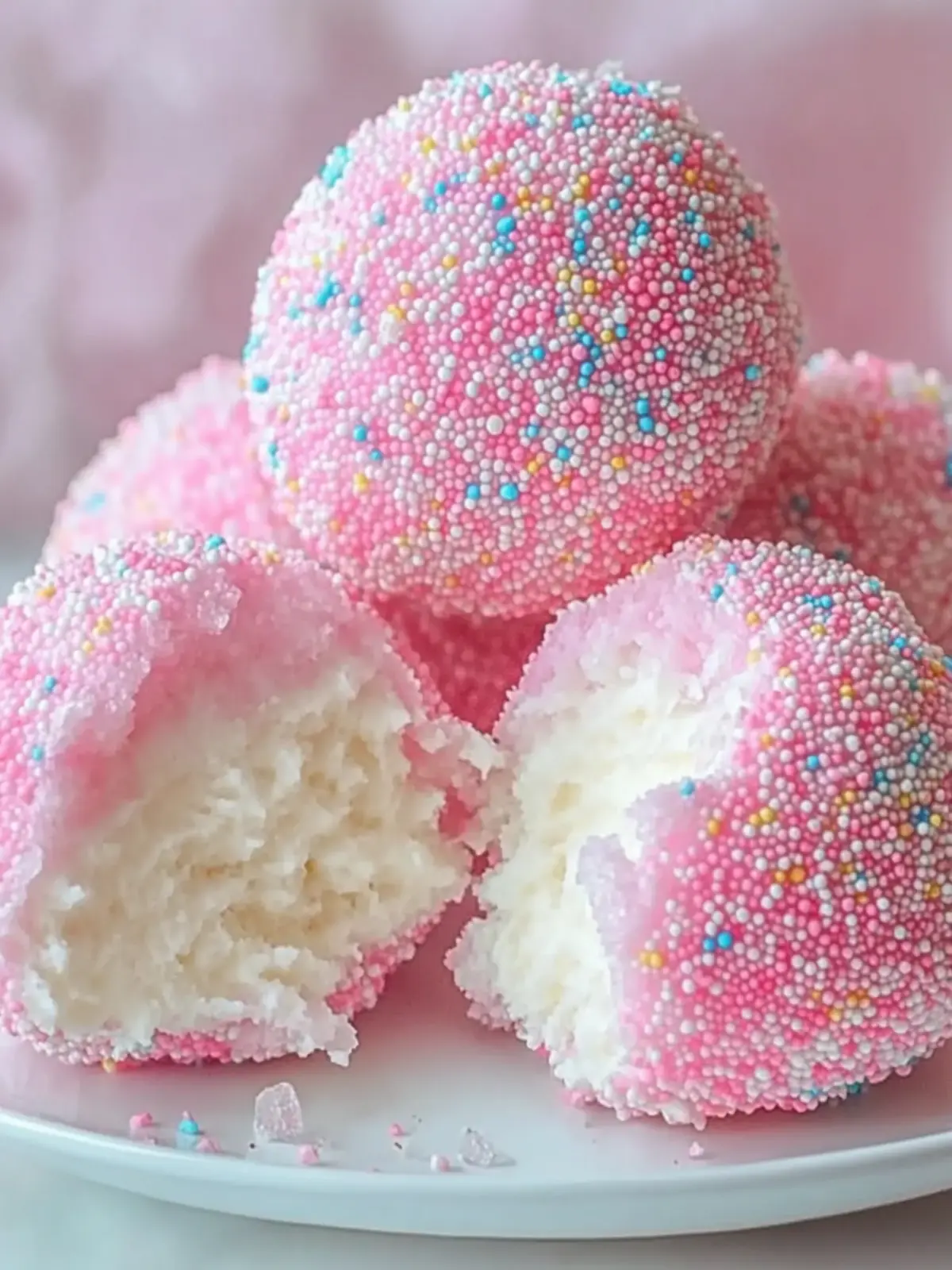 Cotton Candy Cheesecake Bombs for a Sweet Nostalgic Treat 5 Cotton Candy Cheesecake Bombs