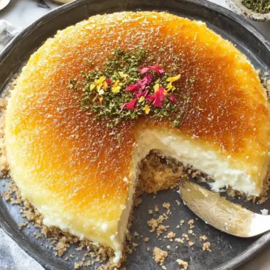 Passover Knafeh: Irresistible Sweet Cheese Delight 9 Passover Knafeh