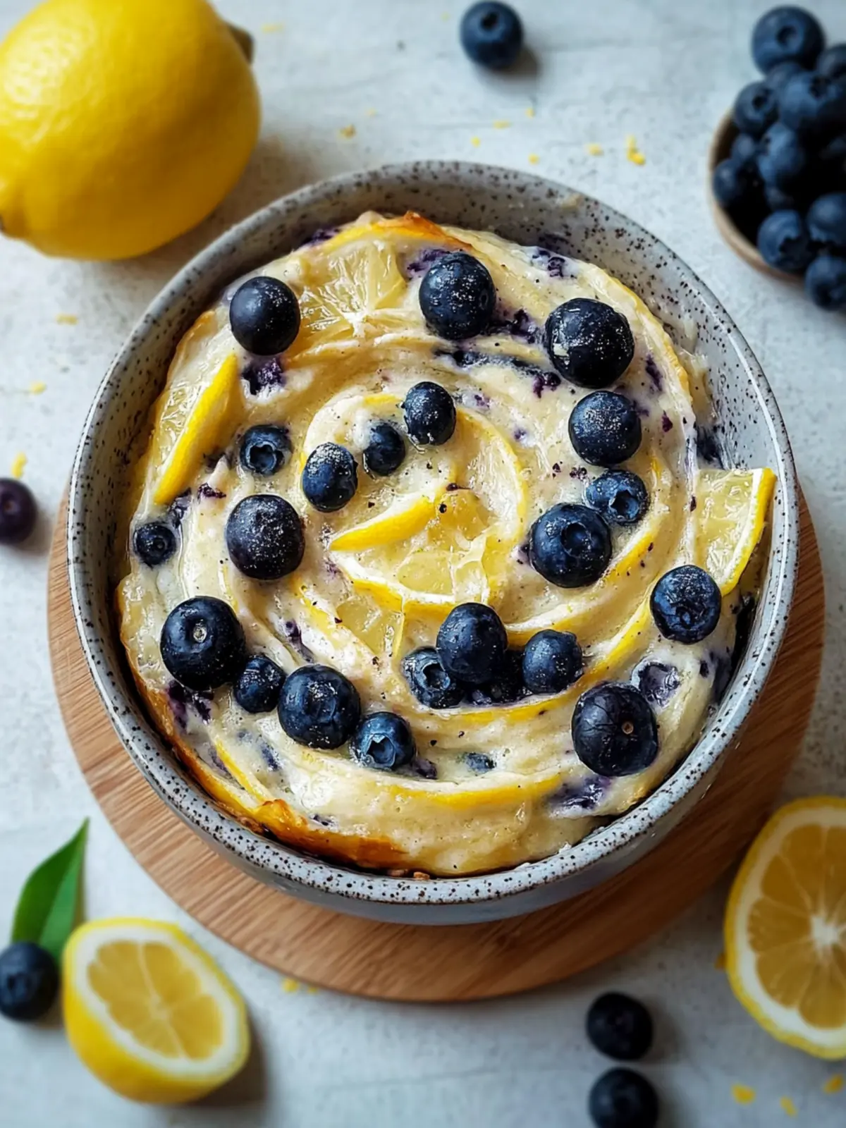 Lemon and Blueberry Soufra: A Creamy Dreamy Delight 2 Lemon and Blueberry Soufra