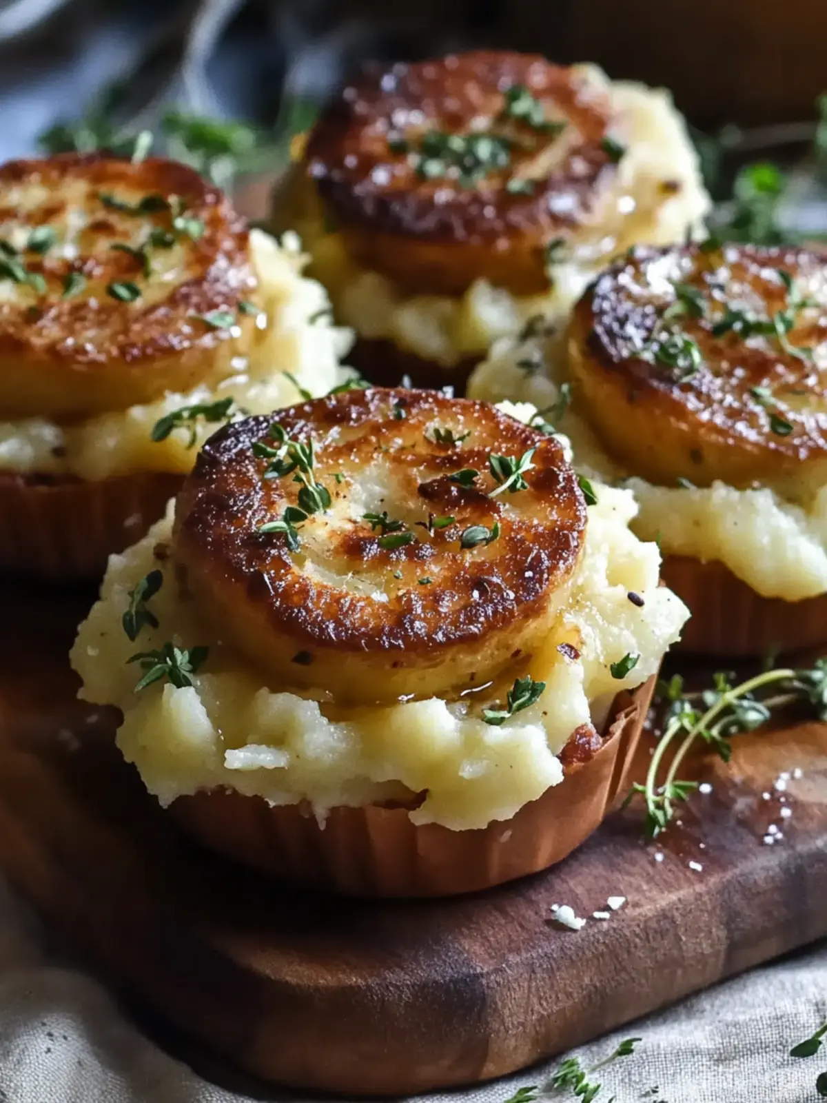 Crispy Irish Bangers & Mash Cups for Cozy Gatherings 4 Irish Bangers & Mash Cups