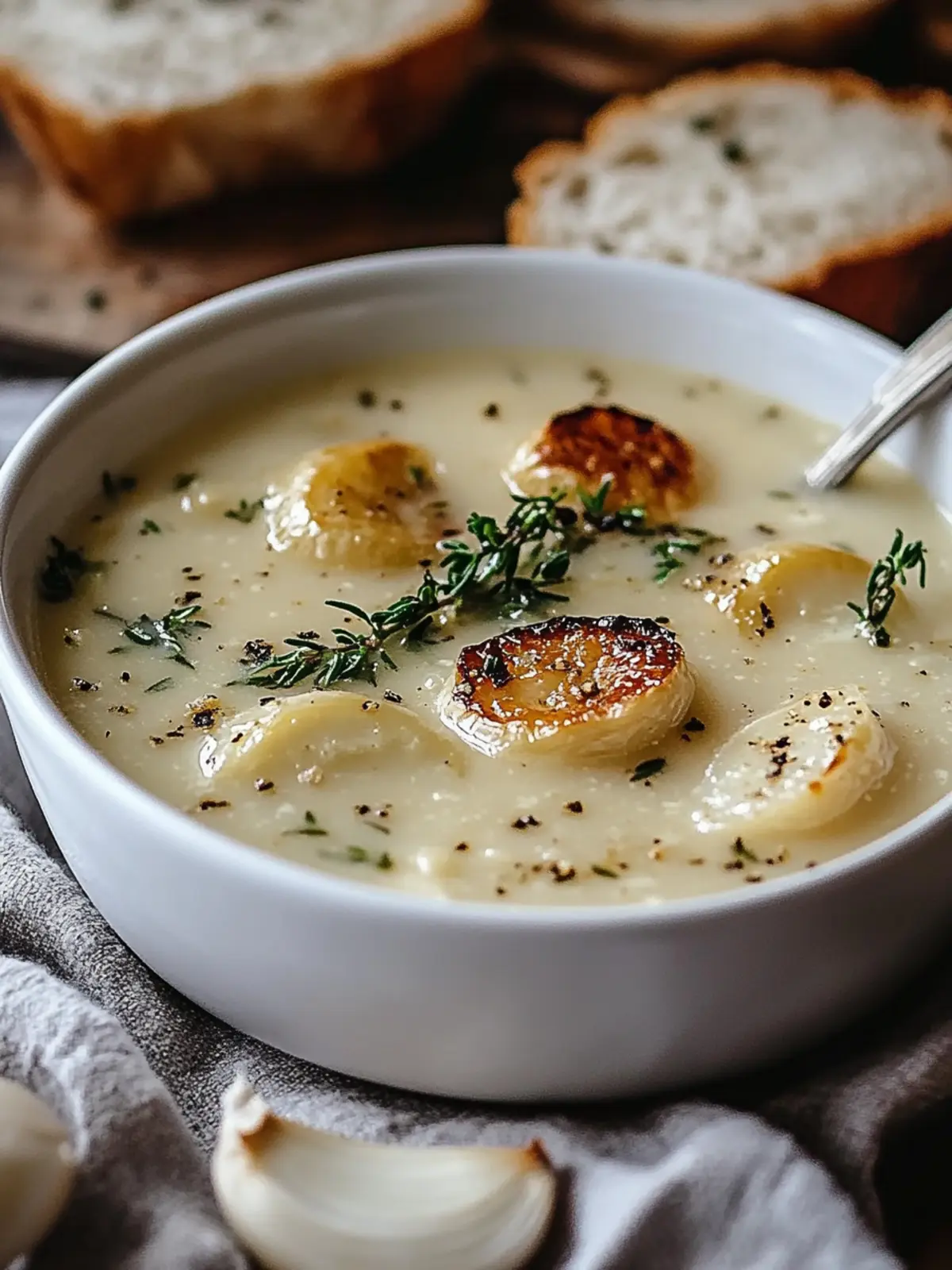 Rustic Country French Garlic Soup: A Cozy Immune-Boosting Bowl 5 Rustic Country French Garlic Soup