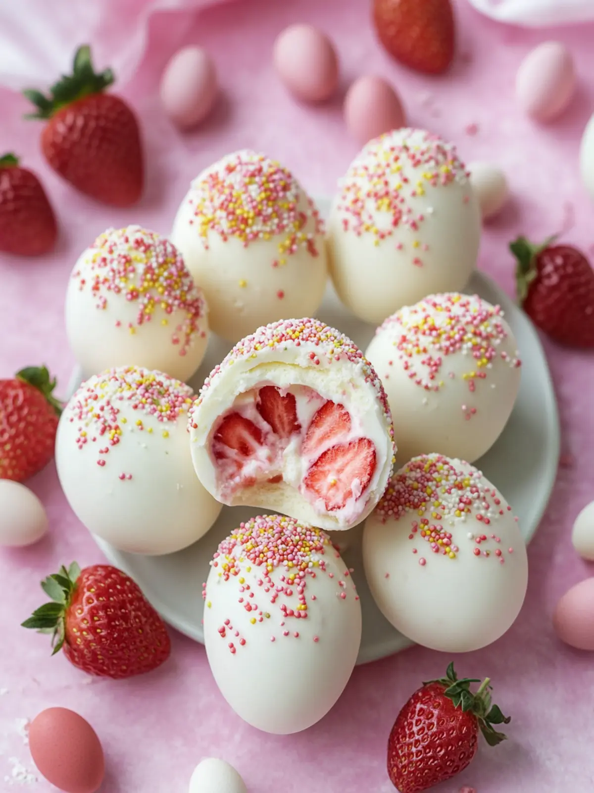 Strawberry Shortcake Easter Egg Bombs – Sweet Surprise Awaits 4 Strawberry Shortcake Easter Egg Bombs