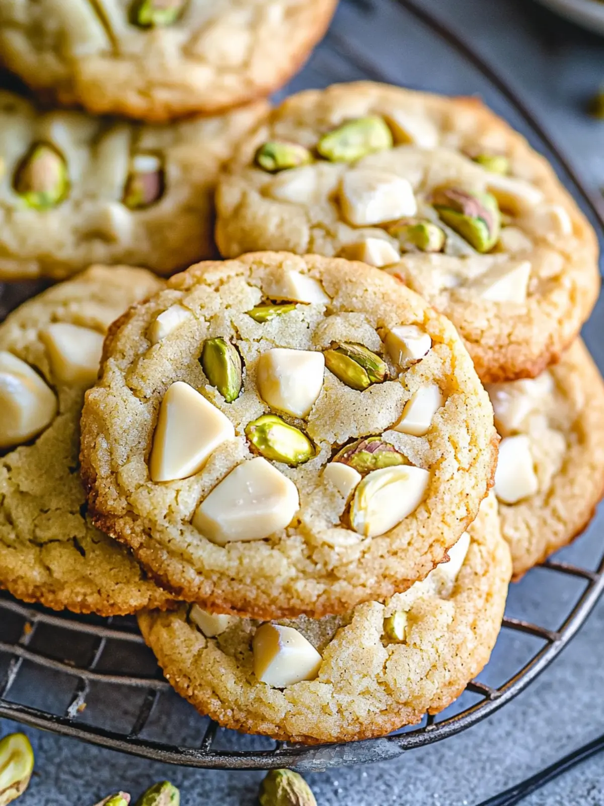 Delicious White Chocolate Pistachio Cookies You'll Love 3 White Chocolate Pistachio Cookies