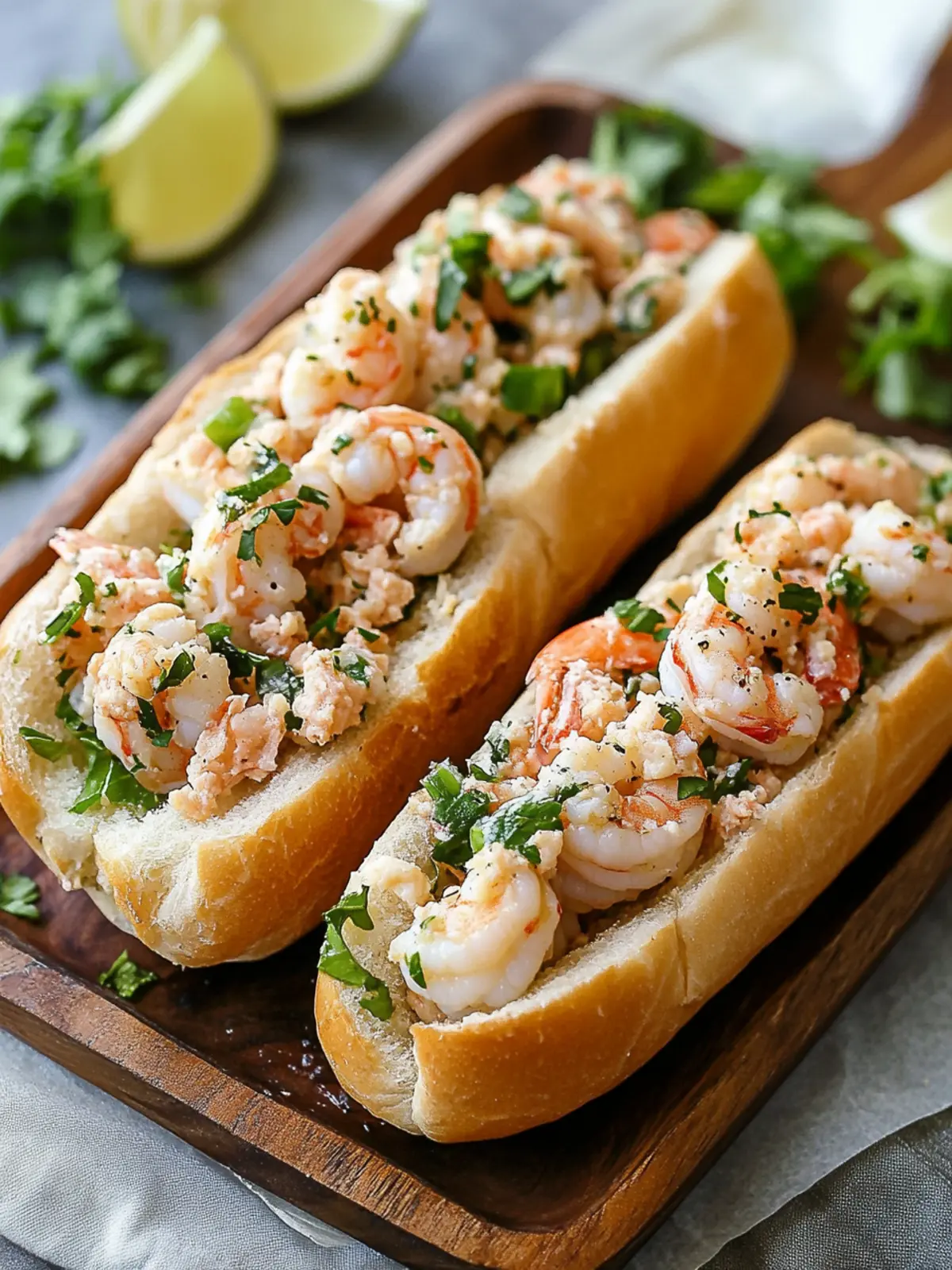 Irresistible East Coast Shrimp Rolls with Fresh Herb Mayo 2 East Coast Shrimp Rolls