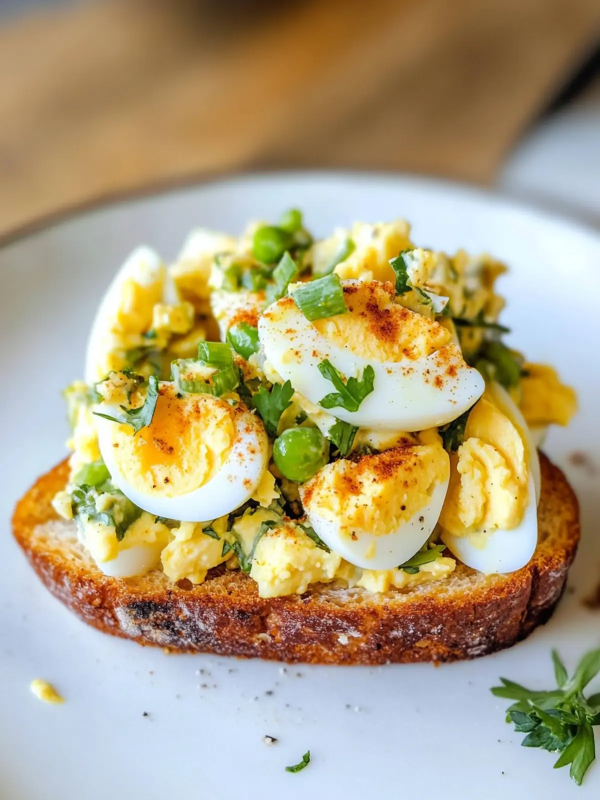 Crispy Egg Salad: A Zesty Twist on Classic Comfort Food 2 Crispy Egg Salad