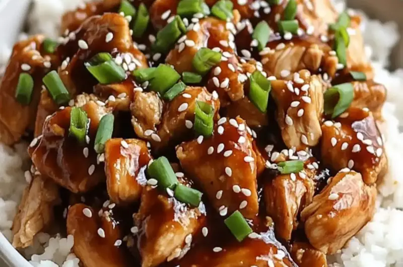 Sweet Crock Pot Teriyaki Chicken