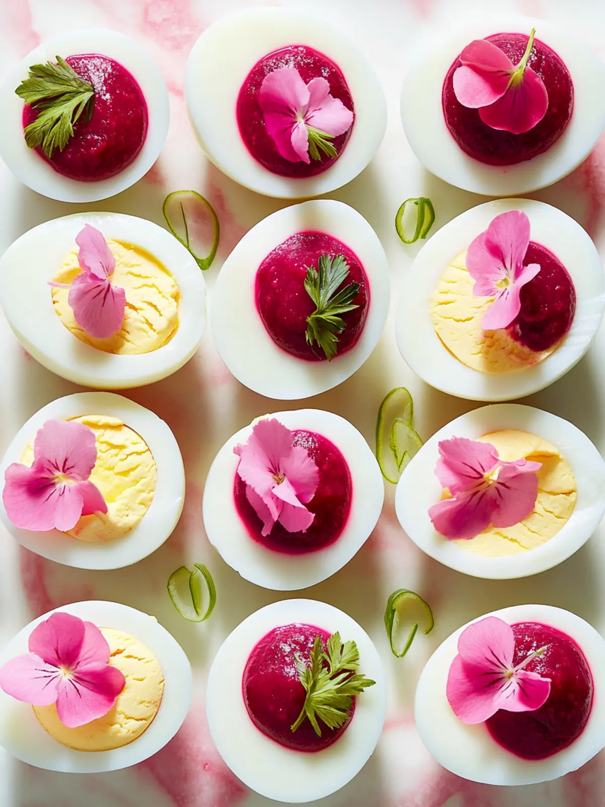 Beet-Pickled Deviled Eggs: A Tangy Twist for Your Next Snack 3 Beet-Pickled Deviled Eggs