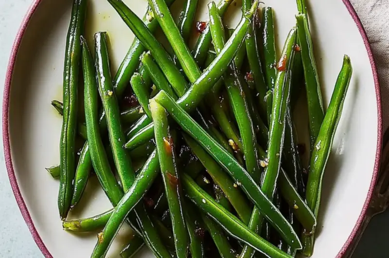 Glazed Green Beans