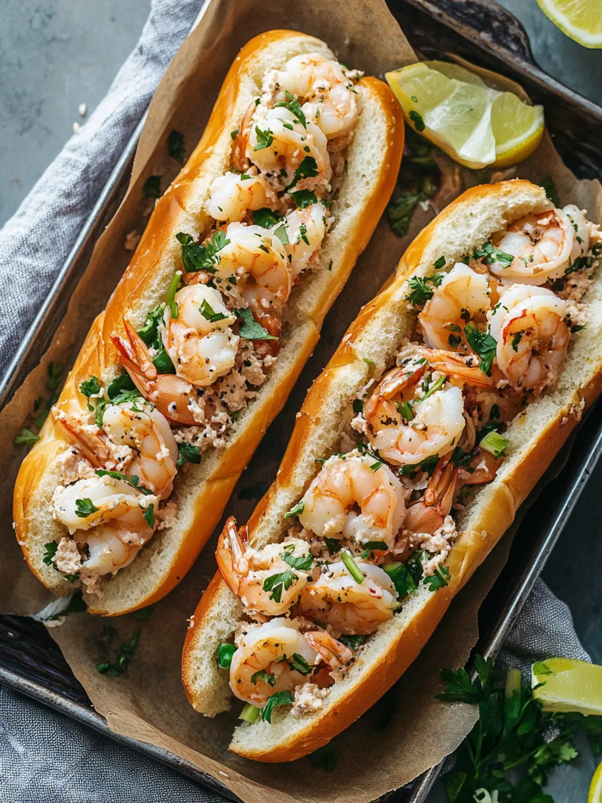 Irresistible East Coast Shrimp Rolls with Fresh Herb Mayo 4 East Coast Shrimp Rolls