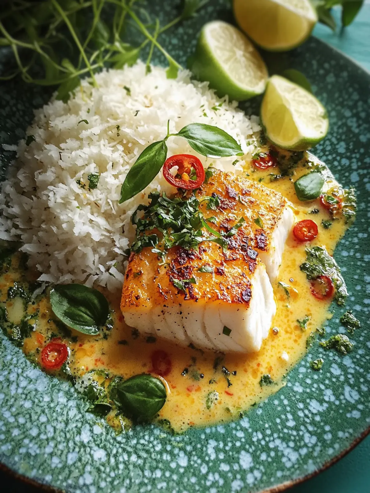 Tropical Grouper with Spicy Coconut: Elevate Your Dinner Game 3 Tropical Grouper with Spicy Coconut