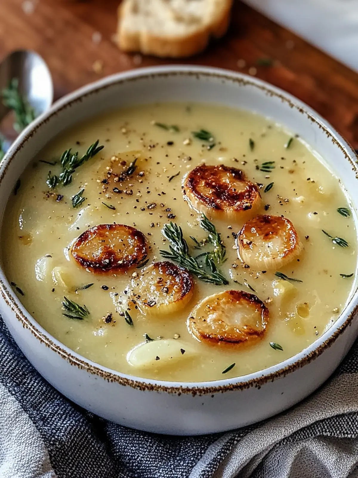 Rustic Country French Garlic Soup: A Cozy Immune-Boosting Bowl 4 Rustic Country French Garlic Soup