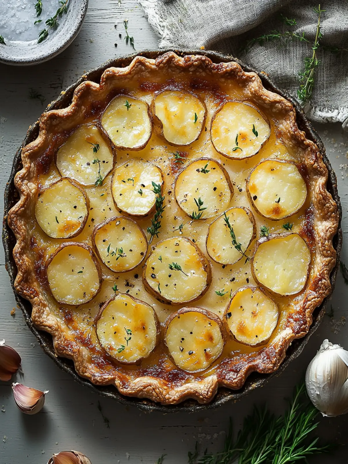 Creamy Irish Potato Pie with Crispy Bacon for Cozy Nights 2 Creamy Irish Potato Pie