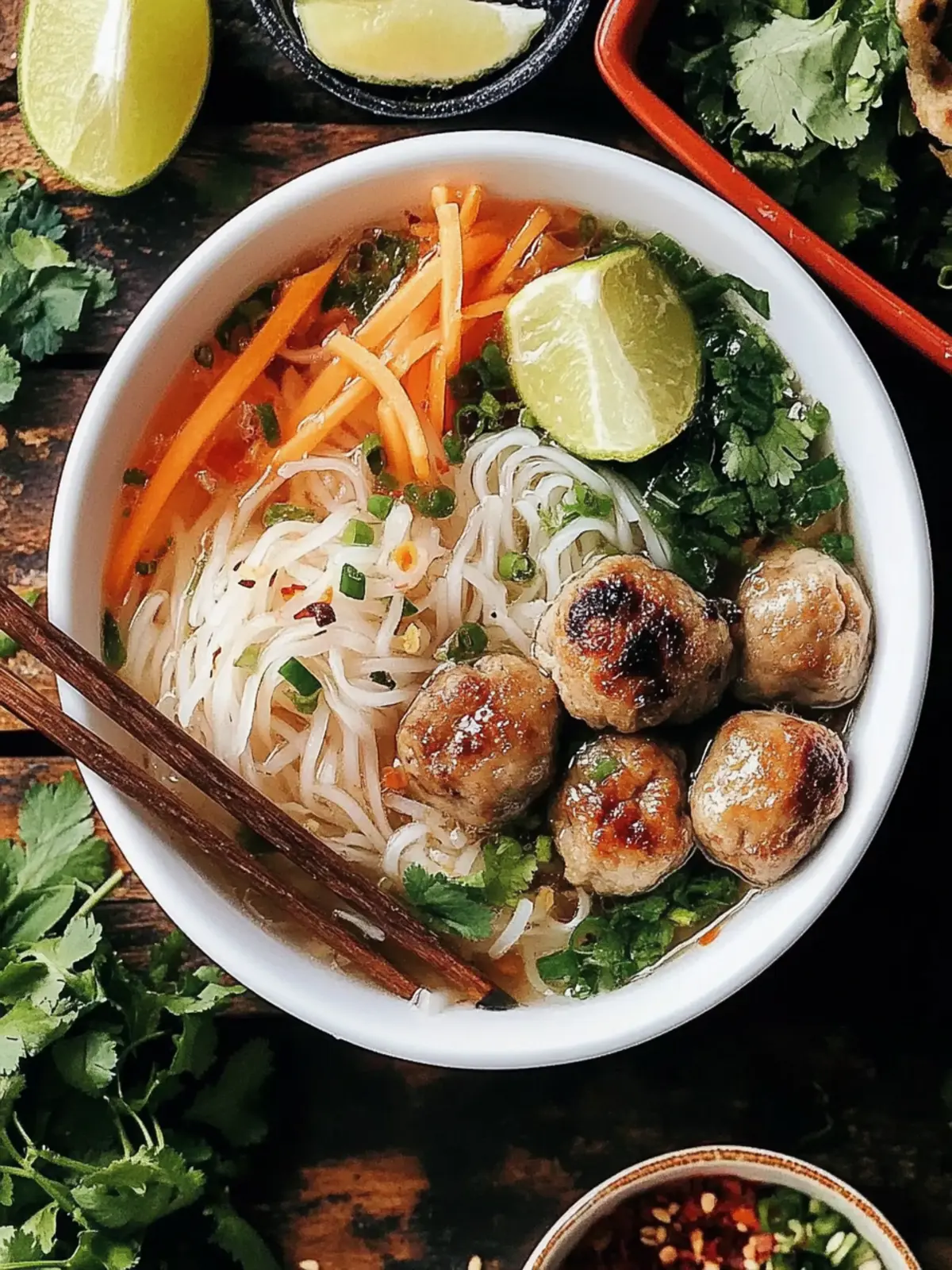 Savory Bun Cha: Quick Vietnamese Meatballs for Family Fun 4 Bun Cha