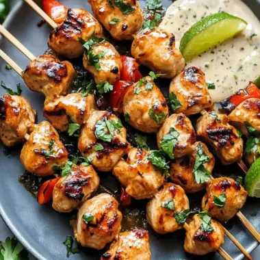 Savory Bang Bang Chicken Skewers for Your Next BBQ Bash 9 Bang Bang Chicken Skewers